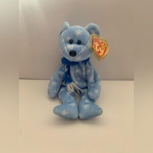 Ty 1999 Holiday Bear Beanie